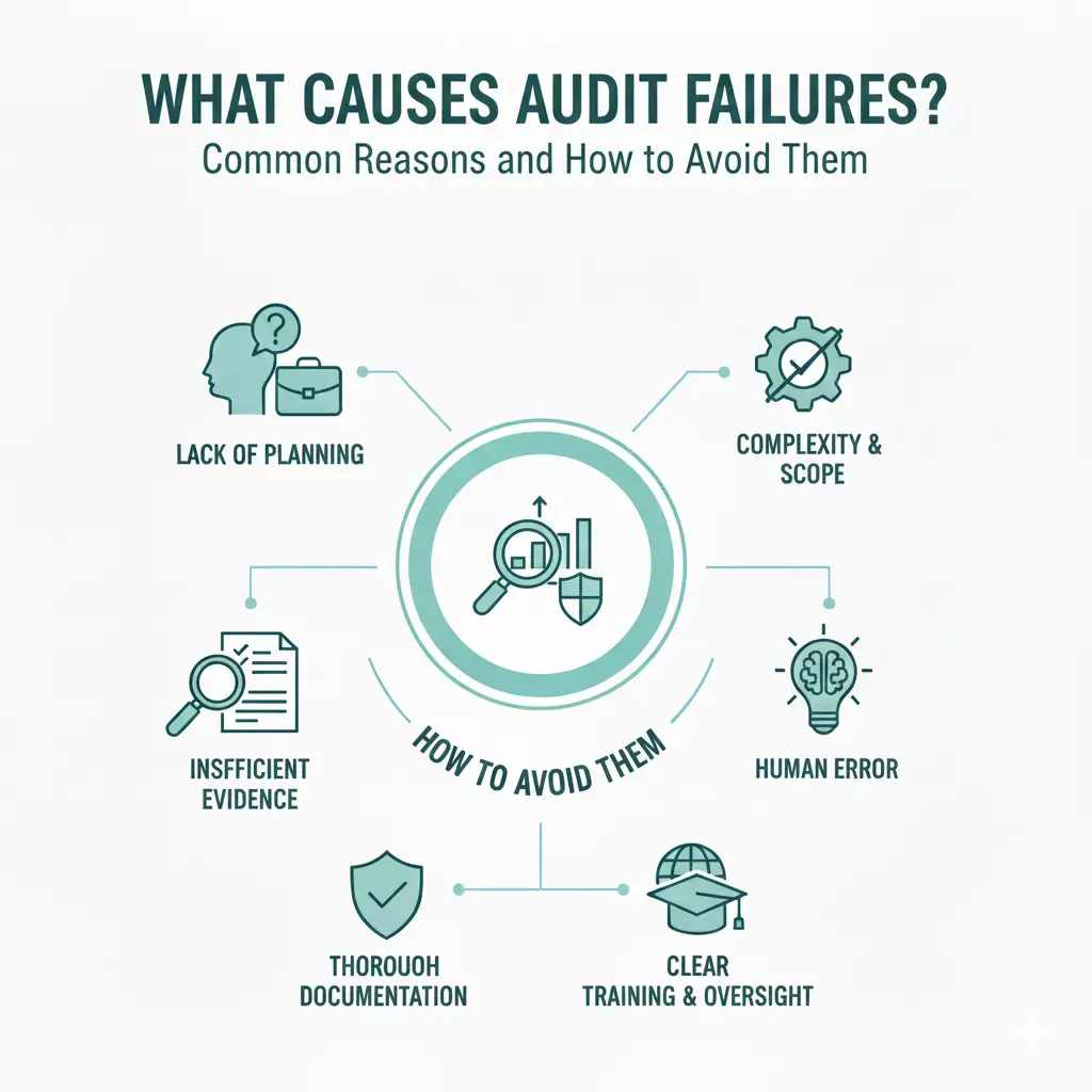 What Causes Audit Failures? Common Reasons and How to Avoid Them