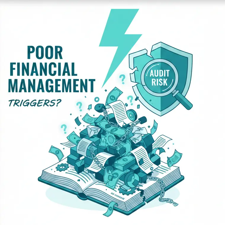 Can Poor Financial Management Trigger Audit Risks?